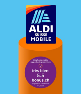 Siegel ALDI Suisse Mobile