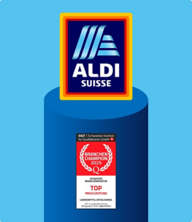 Siegel ALDI Suisse Mobile