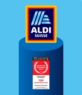 Siegel ALDI Suisse Mobile